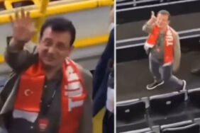 İmamoğlu'ndan ‘Erdoğan’ diye bağıran taraftara öpücük