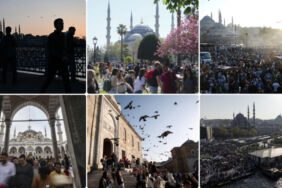 İstanbul yılın ilk 4 ayında 5,2 milyon yabancı turist ağırladı