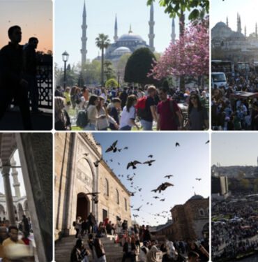 İstanbul yılın ilk 4 ayında 5,2 milyon yabancı turist ağırladı