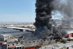 Kayseri'de ambalaj fabrikasıNDA YANGIN