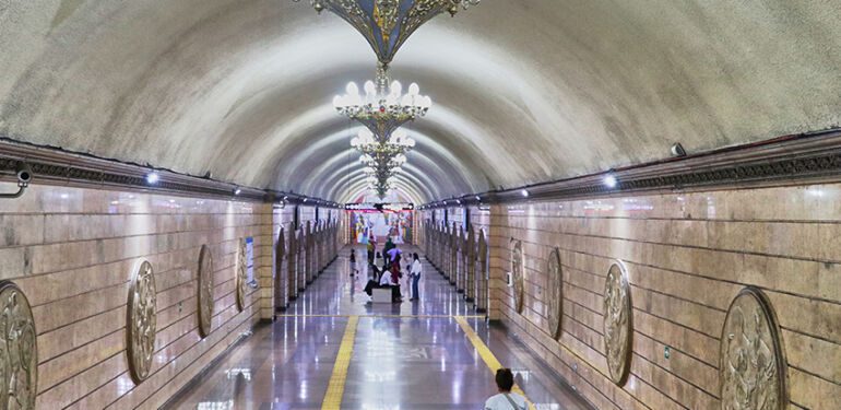 Kazakistan'daki Almatı Metrosu turistlerin ilgi odağında 1