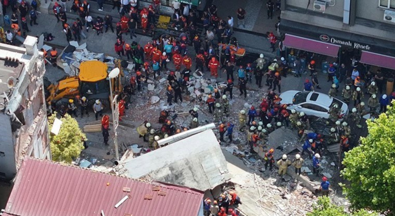 Küçükçekmece'de çöken binaya ilişkin tutuklanan şüphelinin ifadesi ortaya çıktı