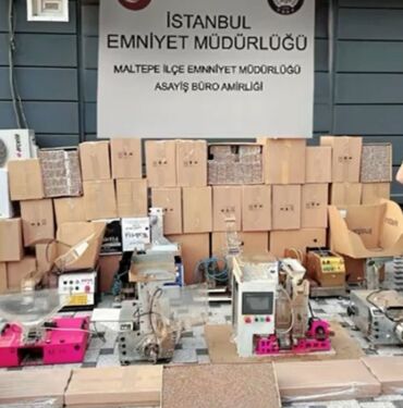 Maltepe'de kaçak sigara operasyonu