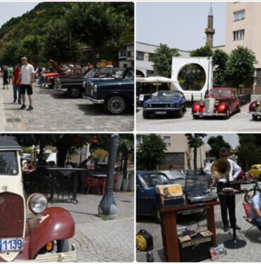 Prizren'de klasik otomobil festivali düzenlendi