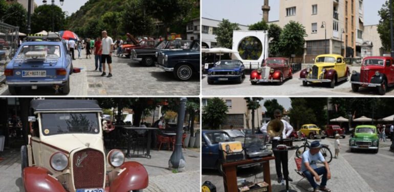 Prizren’de klasik otomobil festivali düzenlendi