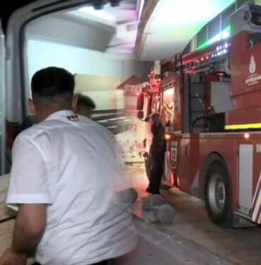 Rezidansta korkunç olay Arızalanan asansörde kurtarılmak üzereyken 30 metreden boşluğa düşerek can verdi