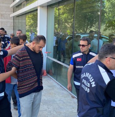 Samsun merkezli 3 ilde 'change' operasyonu 17 şüpheli