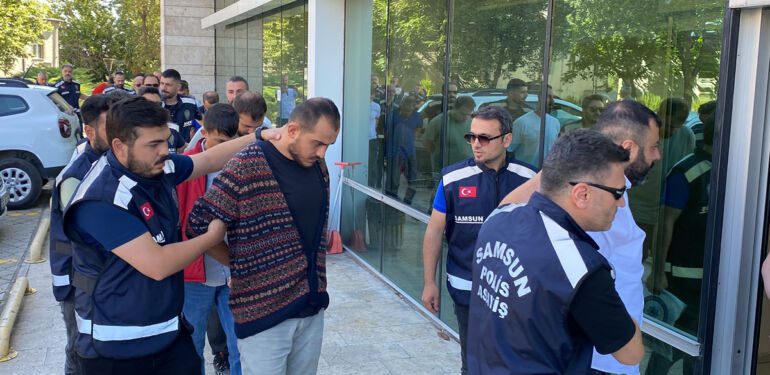 Samsun merkezli 3 ilde 'change' operasyonu 17 şüpheli
