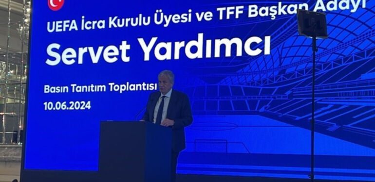 Servet Yardımcı TFF başkan adaylığını resmen açıkladı