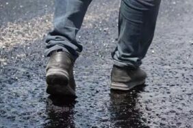 Sıcaklık 40 dereceyi aştı... Denizli'de asfalt eridi!