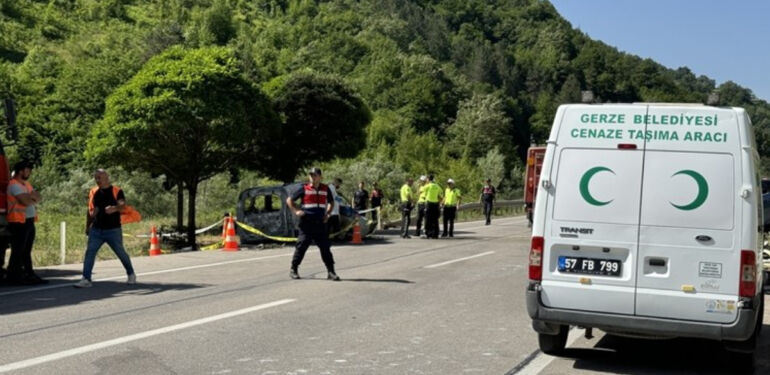 Sinop'ta feci kaza Ölü ve yaralılar var