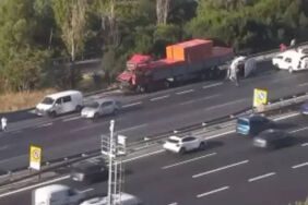 TEM Otoyolu'nda zincirleme kaza Yaralılar var