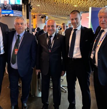 TFF Başkanı Büyükekşi, EURO 2024 açılışı öncesi FIFA ve UEFA Başkanları ile buluştu