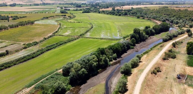 Tunca Nehri kuruma noktasına geldi, çeltik sulaması durdu