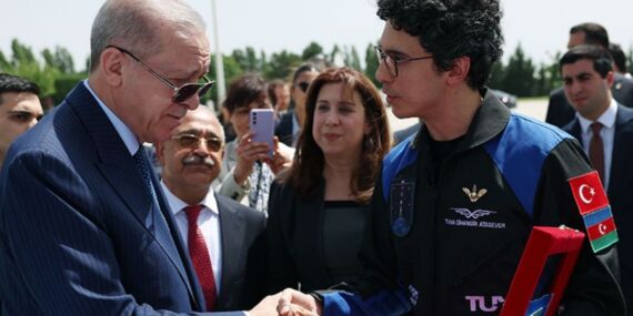 Türkiye’nin ikinci astronotu Tuva Cihangir Atasever, Cumhurbaşkanı Erdoğan ile görüştü
