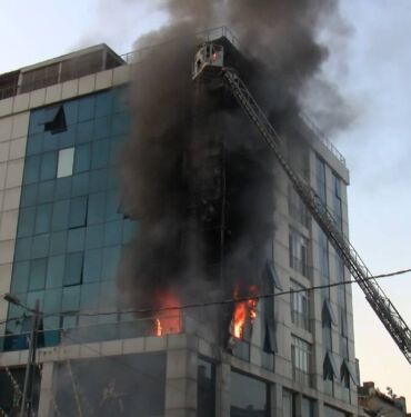 ataşehir yangın