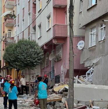 bahçelievler çöken bina