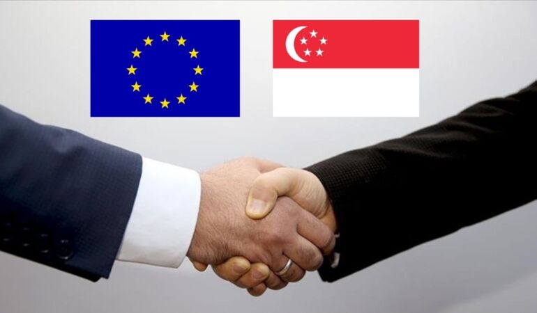 AB ile Singapur dijital ticaret anlaşması yapacak
