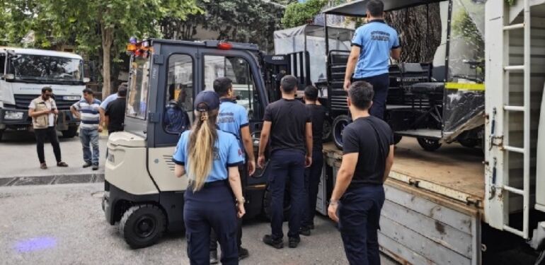 Adalar’da izinsiz akülü araç operasyonu