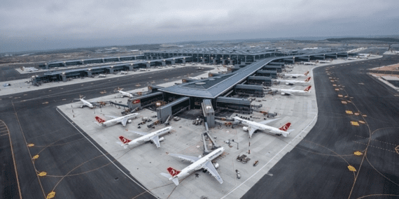 İstanbul Havalimanı, günlük 1485 uçuş ile Avrupa’nın en yoğun havalimanı statüsünü korudu