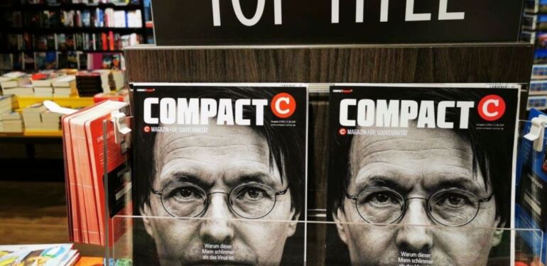 Almanya’da aşırı sağcı dergi “Compact” yasaklandı