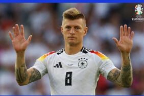 Almanya'nın EURO 2024'e veda etmesiyle Toni Kroos da futbola veda etti!