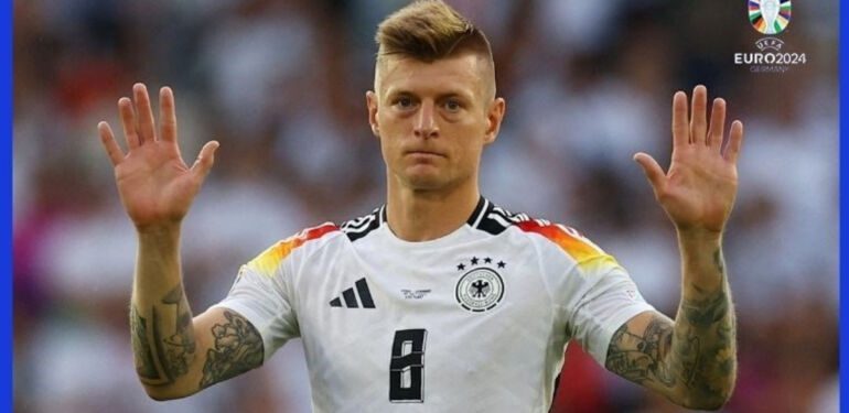 Almanya'nın EURO 2024'e veda etmesiyle Toni Kroos da futbola veda etti!