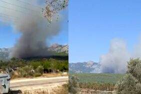 Antalya'da orman yangını!