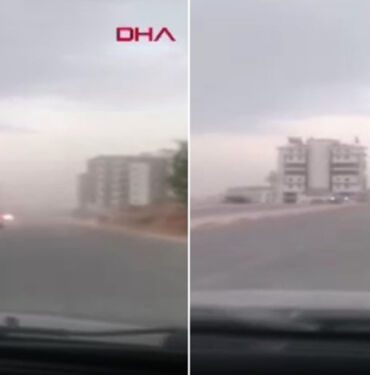 Antalya'da şiddetli fırtına etkili oldu