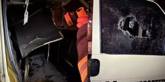 Arkadaşı kendisini gezdirmeyince kamyoneti yaktı!