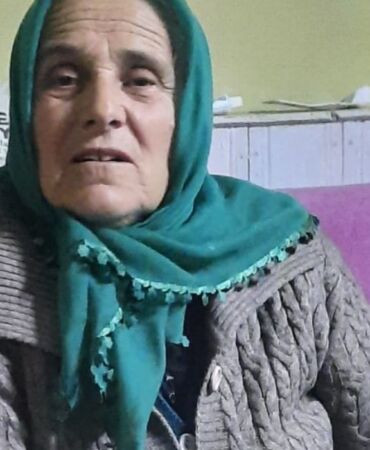 Bahçede çalışırken yorgun mermiyle yaralandı