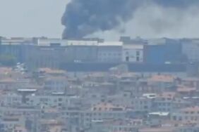 Beylikdüzü'nde inşaatta yangın!