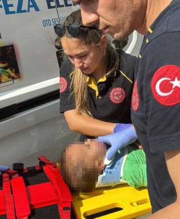Bolu'da pencereden düşen 2 yaşındaki çocuk yaralandı