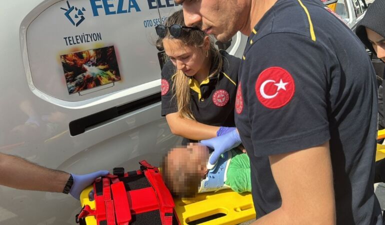 Bolu'da pencereden düşen 2 yaşındaki çocuk yaralandı