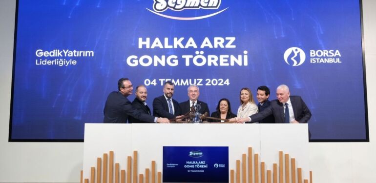 Borsa İstanbul'da gong Seğmen Gıda için çaldı