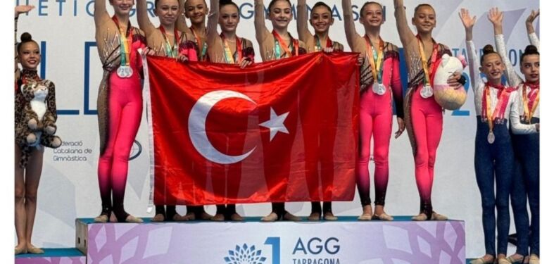 Cimnastikçiler İspanya’dan altınla döndüler