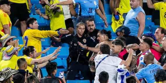 Copa America 2024 yarı final maçında ortalık karıştı: yumruklar havada uçuştu!