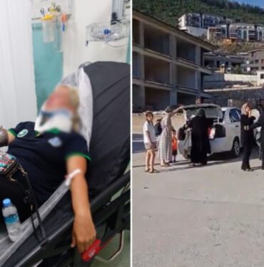 'Denizden çıkın' uyarısı yaptı, 8 kadın tarafından darbedildi!