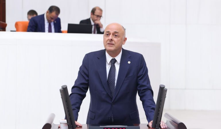 İYİ Parti'li Ümit Özlale 'Ya sokak hayvanları ya çocuklar can verecek, diyorsunuz'