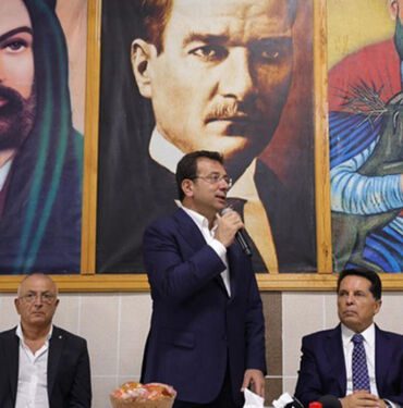 İmamoğlu, Muharrem matemine katıldı