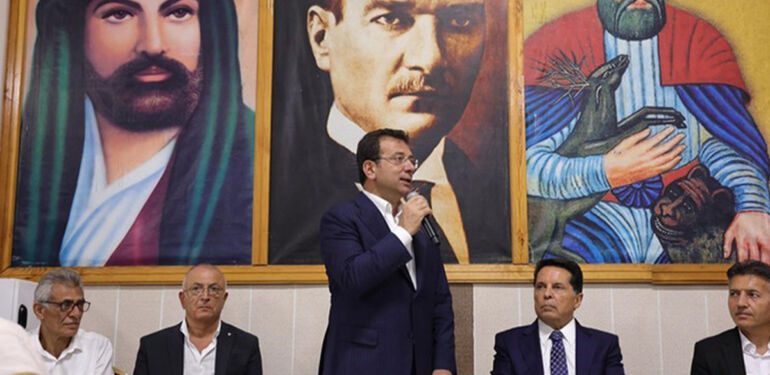 İmamoğlu, Muharrem matemine katıldı