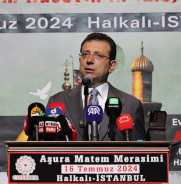İmamoğlu, Türkiye Caferileri Evrensel Aşura Matem Merasim Töreni’nde