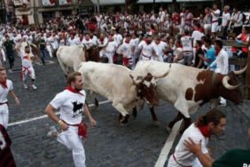 İspanya'da San Fermin festivali başladı!