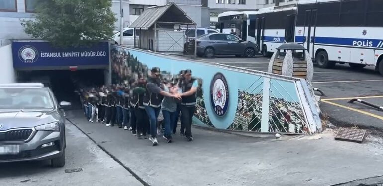 İstanbul’da organize suç örgütü operasyonu: 47 gözaltı