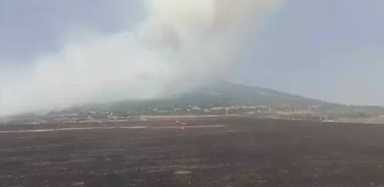 Kahramanmaraş’ta orman yangını