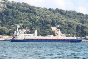 Kargo gemisi boğazda arıza yaptı!