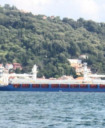 Kargo gemisi boğazda arıza yaptı!