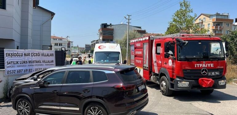 Kocaeli’de 2 cipin çarpıştığı kazada 2 kişi yaralandı