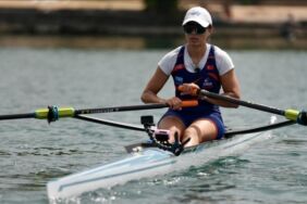 Milli kürekçi Elis Özbay, Paris 2024'te çeyrek finalde!