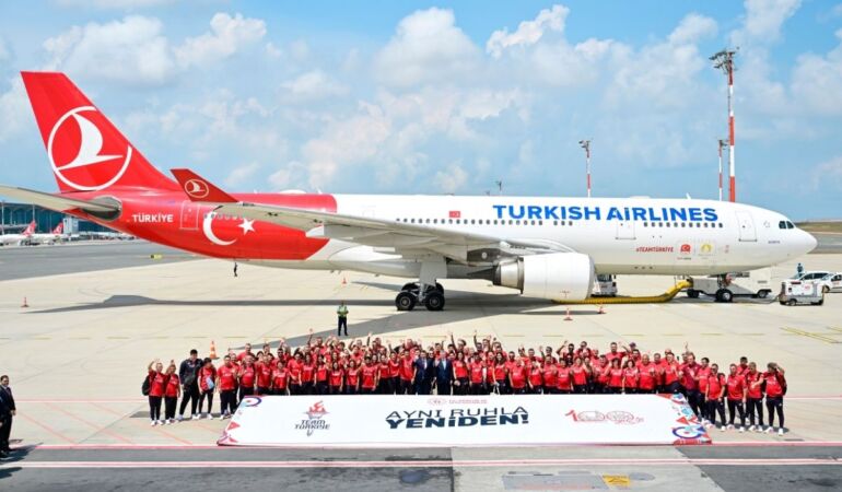 Paris 2024 Yaz Olimpiyatları’na giden sporcular uğurlandı
